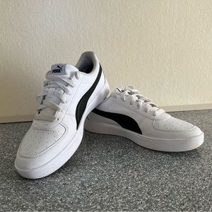 White puma casual shoes in brand new condition. Men’s size 10.5